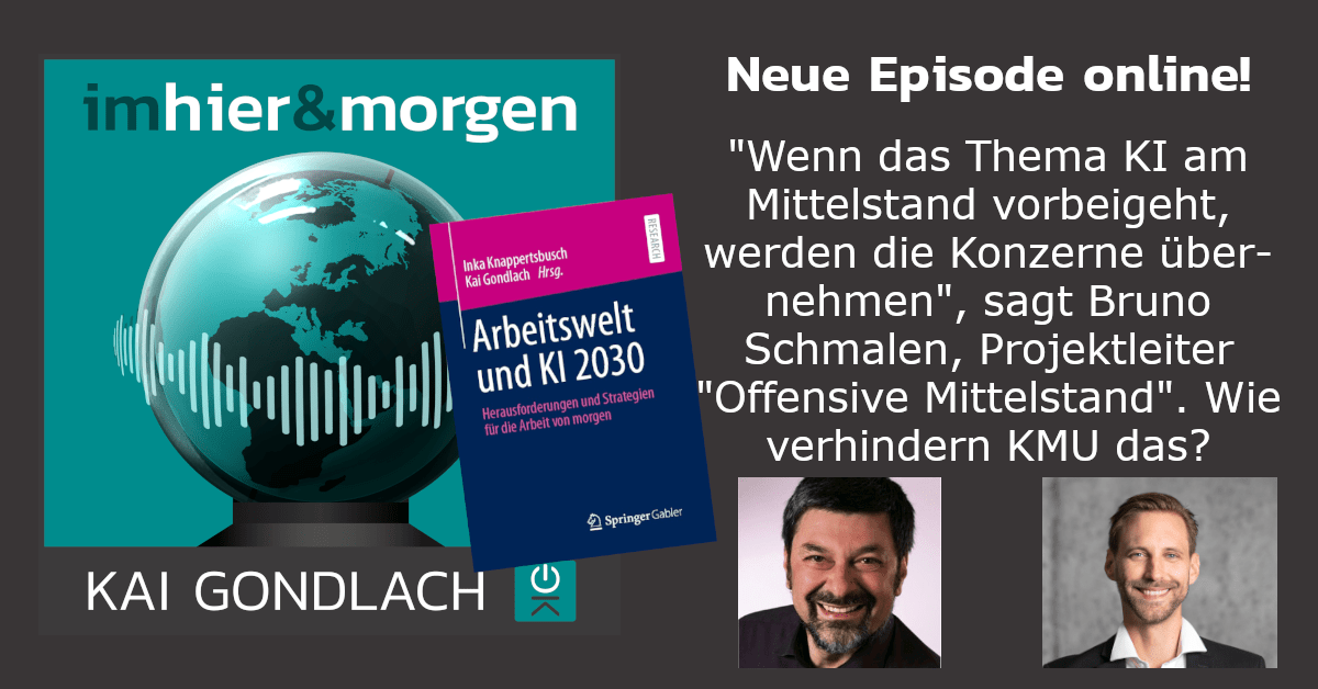KI im Mittelstand & Zusatzqualifizierung mit Bruno Schmalen