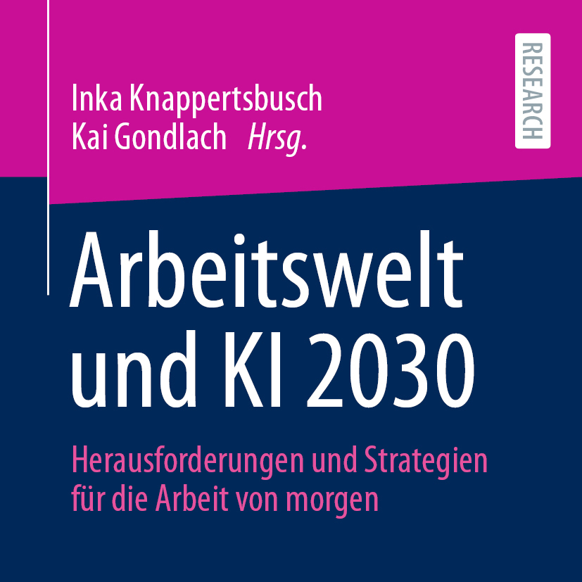 Buchcover Arbeitswelt und KI 2030